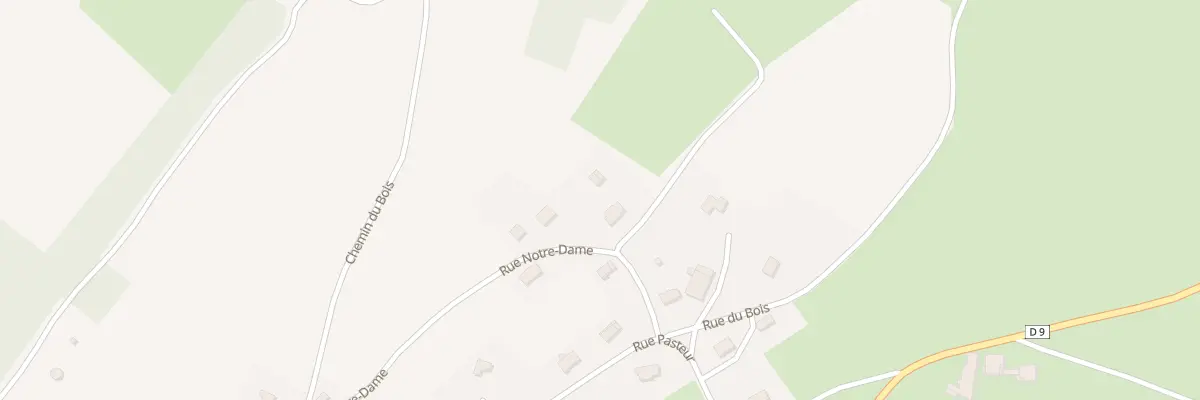 Plan du 9 Rue Notre Dame à Vadans