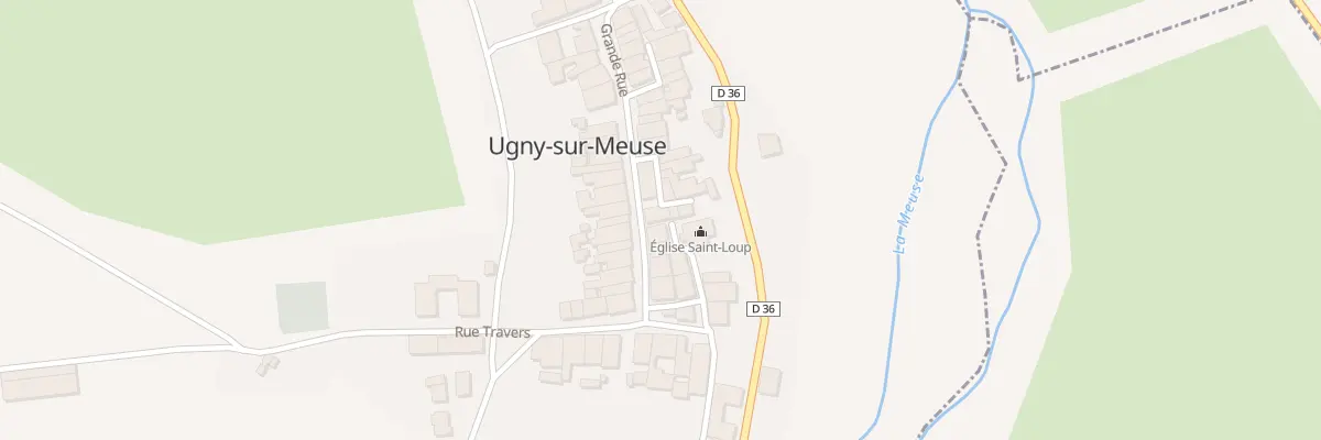 Plan du 2 Rue du Four à Ugny-sur-Meuse