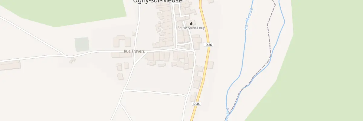 Plan du 5 Rue Travers à Ugny-sur-Meuse