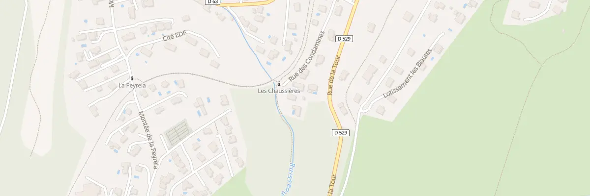 Plan du 33 Rue des Condamines à Saint-Georges-de-Commiers