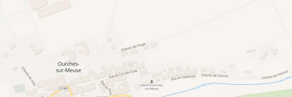 Plan du 6 Chem de l’Auge à Ourches-sur-Meuse