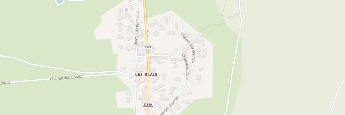 Plan du 64 Che du Four à Monteynard