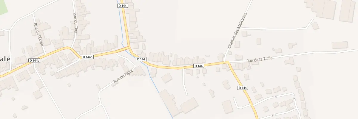 Plan du 19 Rue de la Taille à Rigny-la-Salle