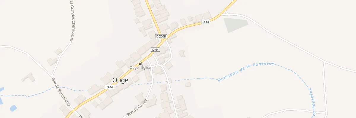 Plan du 3 Rue du Colombier à Ouge