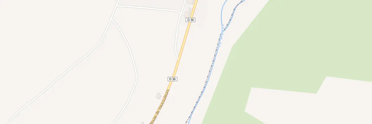 Plan du 3 Rte de Vaucouleurs à Ugny-sur-Meuse