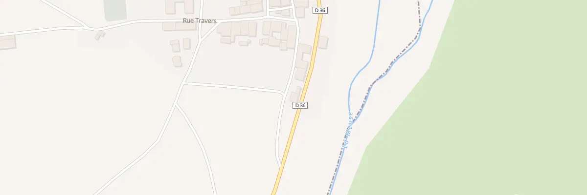 Plan du 10 Rte de Vaucouleurs à Ugny-sur-Meuse