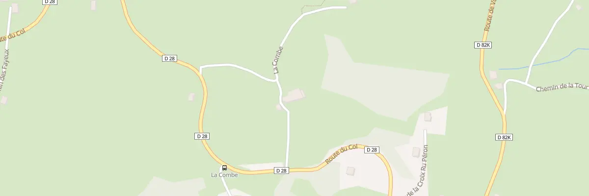 Plan du 1150 Rte du Col à Miribel-les-Échelles