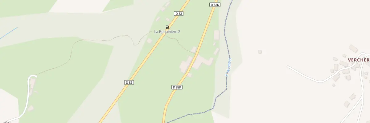 Plan du 242 Rte de la Buquiniere à Saint-Albin-de-Vaulserre