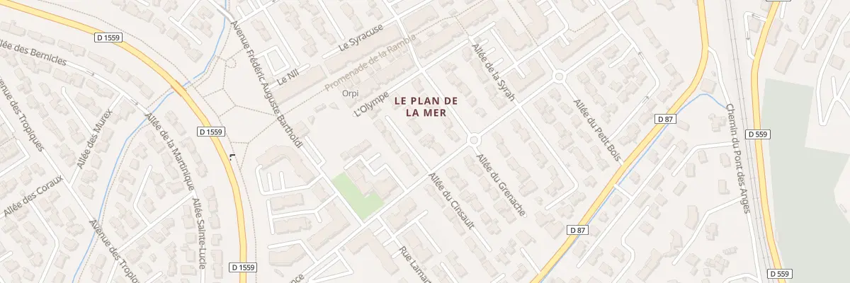 Plan du 22 All du Mourastel à Saint-Cyr-sur-Mer