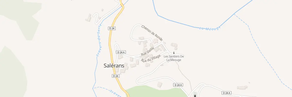 Plan du 5019 Le Village à Salérans