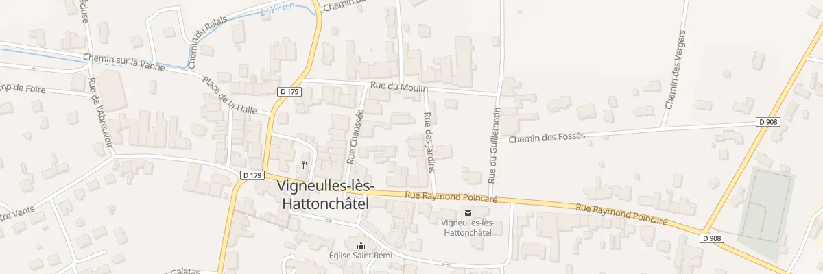 Plan du 5 Rue des Jardins à Vigneulles-lès-Hattonchâtel