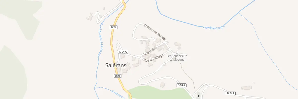 Plan du 5020 Le Village à Salérans