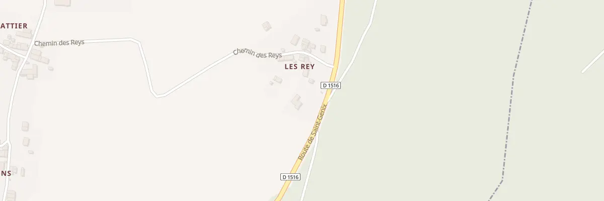 Plan du 15 Che des Reys à La Balme