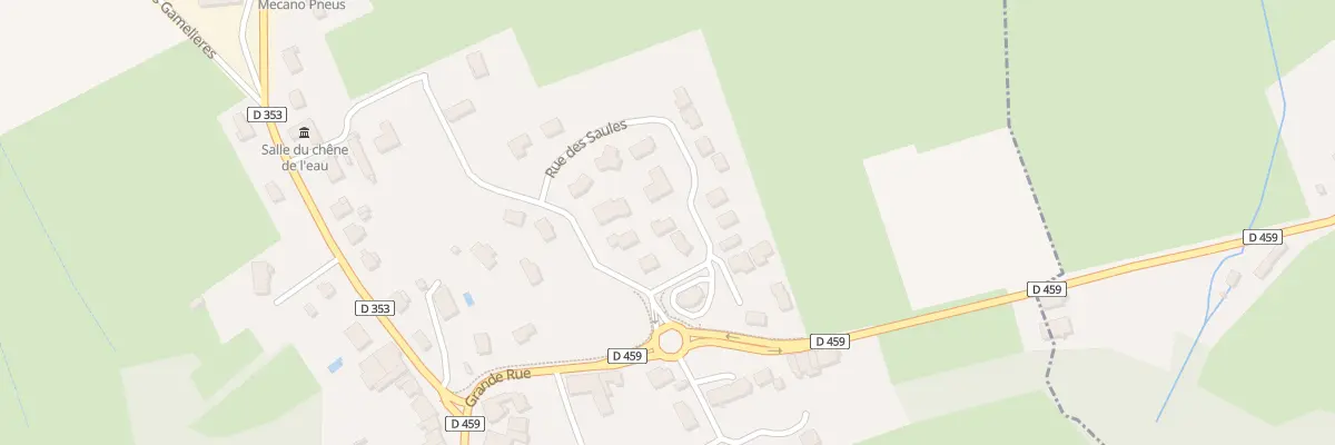Plan du 5 Rue des Saules à Pagney