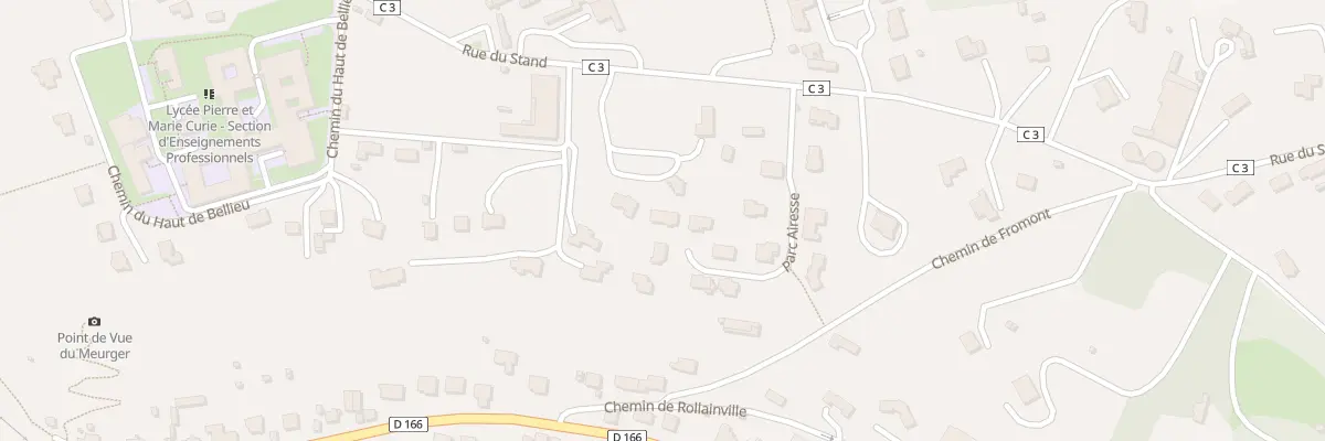 Plan du 9129 Rue du Stand à Neufchâteau
