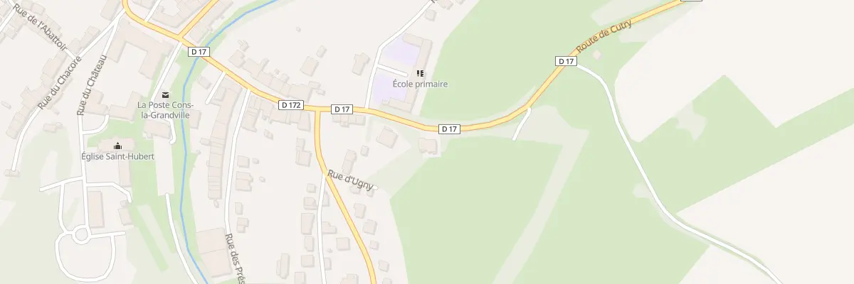 Plan du 24 Rue du General de Gaulle à Cons-la-Grandville