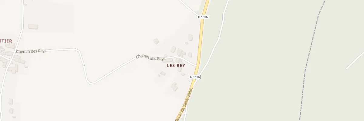 Plan du 47 Che des Reys à La Balme