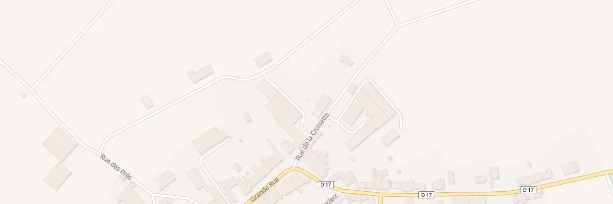 Plan du 3 Rue de la Croisette à Vrécourt