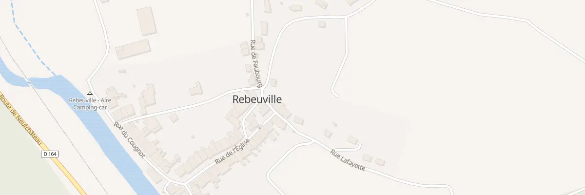Plan du 31 Rue Lafayette à Rebeuville