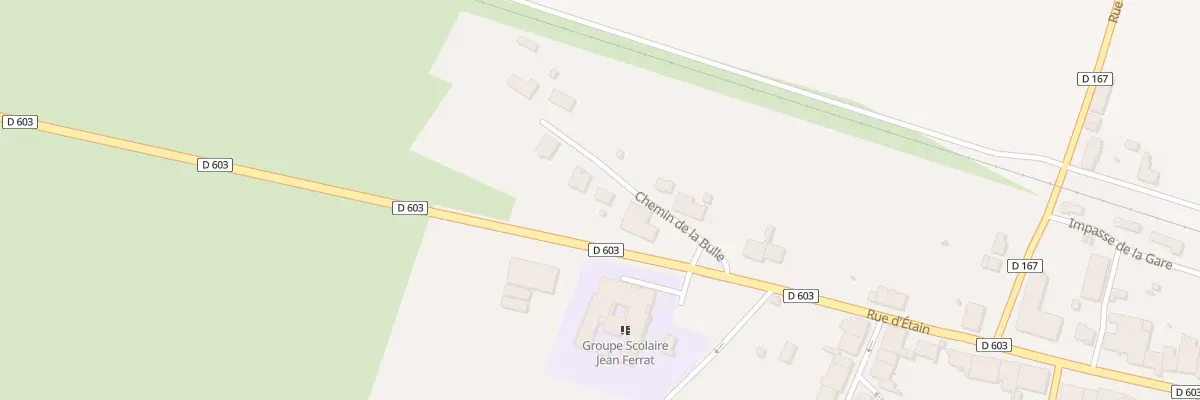 Plan du 5 Rue de la Bulle à Buzy-Darmont