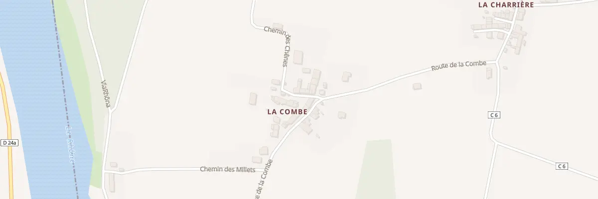 Plan du 5073 La Combe à La Balme