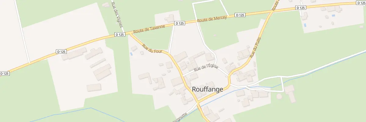 Plan du 6 Rue du Four à Rouffange