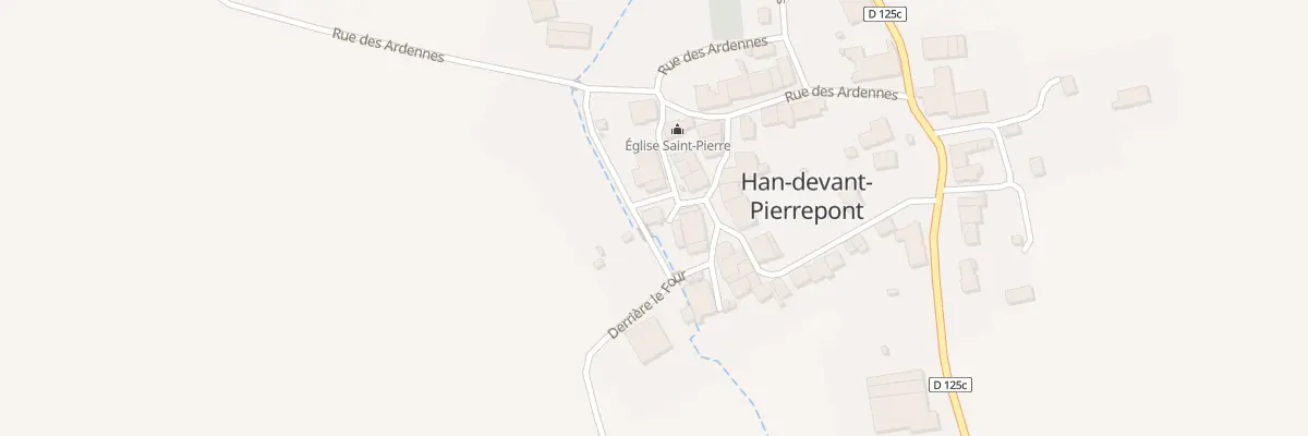 Plan du 5 Rue d’Alsace à Han-devant-Pierrepont