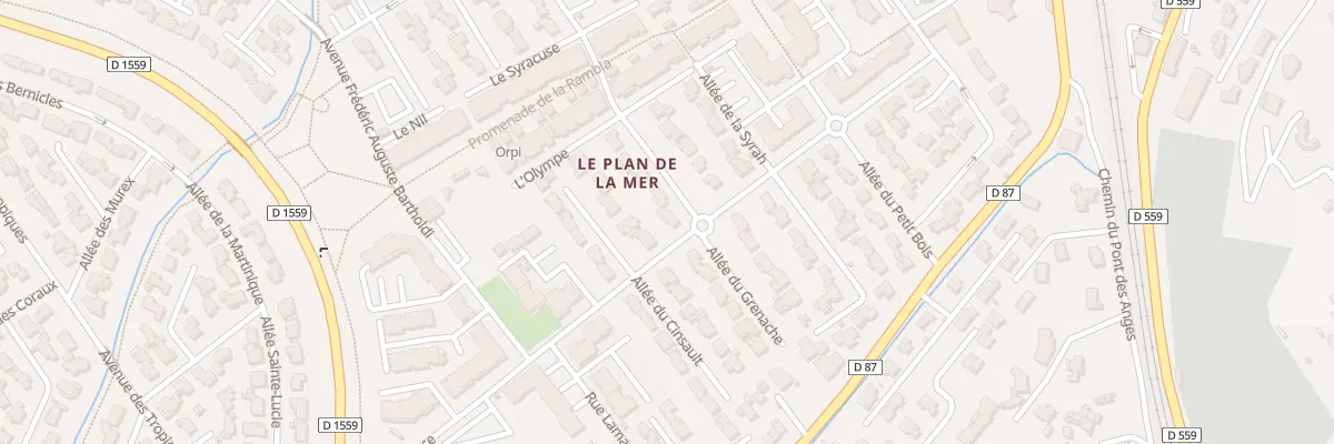 Plan du 13 All du Mourvèdre à Saint-Cyr-sur-Mer