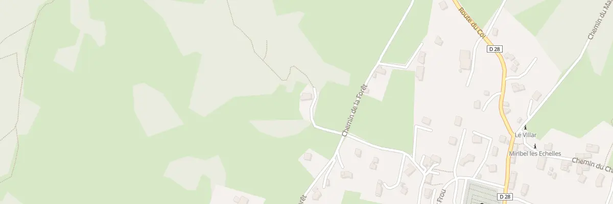 Plan du 314 Che de la Forêt à Miribel-les-Échelles