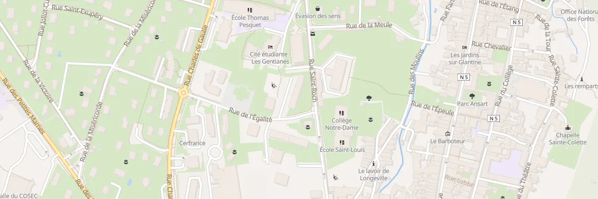Plan du 2C Rue de l’Egalité à Poligny