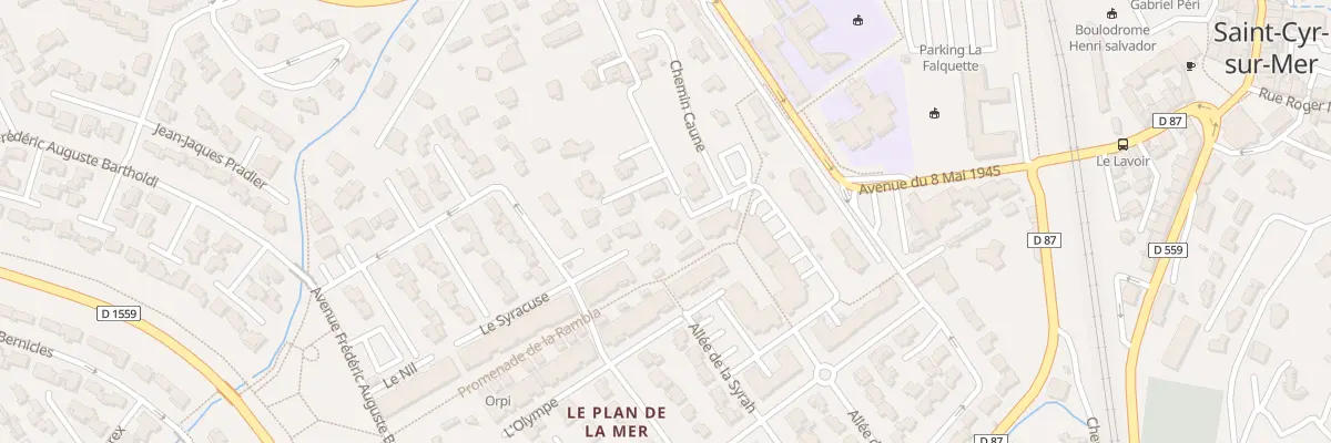 Plan de Che Prive de Biquet à Saint-Cyr-sur-Mer