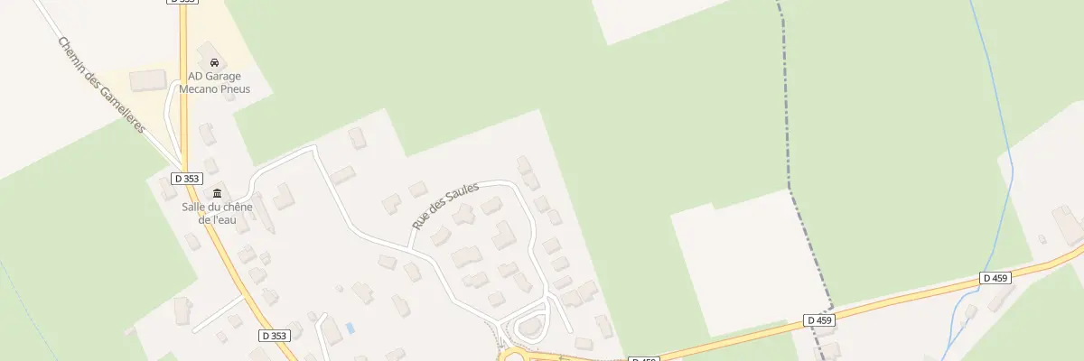 Plan du 18 Rue des Saules à Pagney