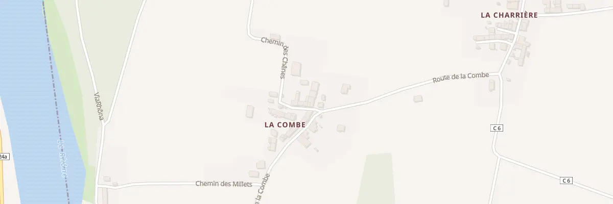 Plan du 5067 La Combe à La Balme