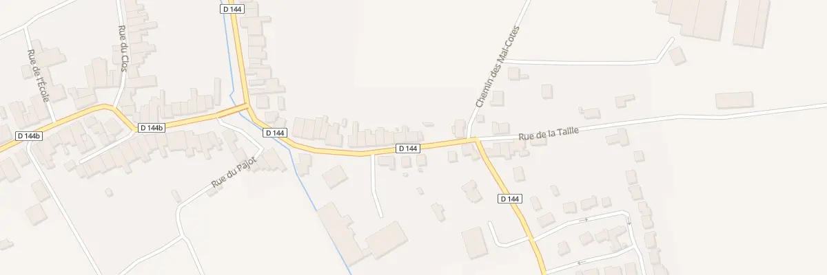 Plan du 27 Rue de la Taille à Rigny-la-Salle