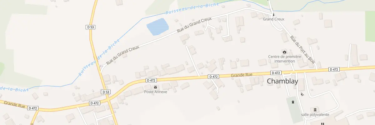 Plan du 41 Grande Rue à Chamblay
