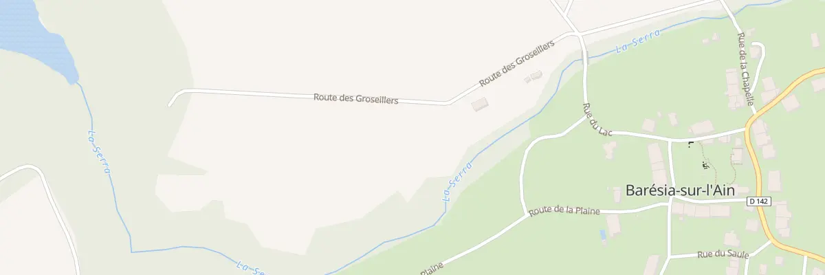 Plan du 137 Rte des Groseillers à Barésia-sur-l’Ain