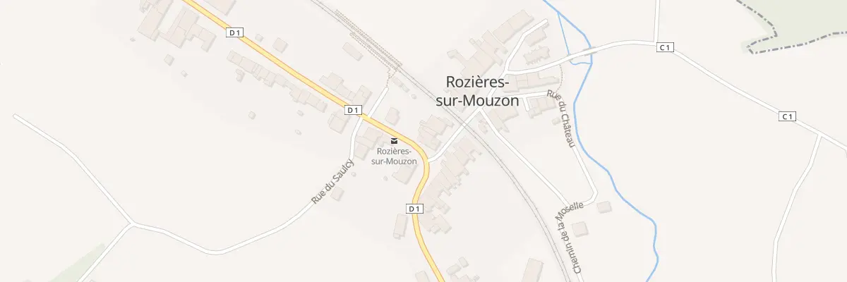 Plan du 26 Av du Gen Leclerc à Rozières-sur-Mouzon