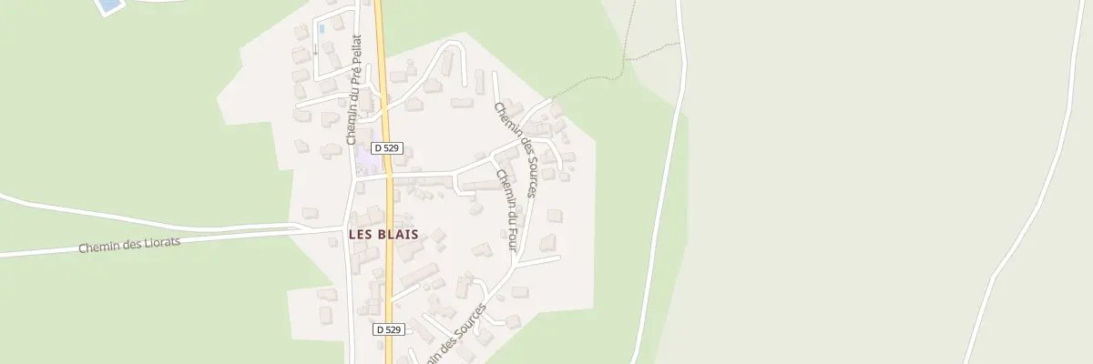 Plan du 238 Chem des Sources à Monteynard