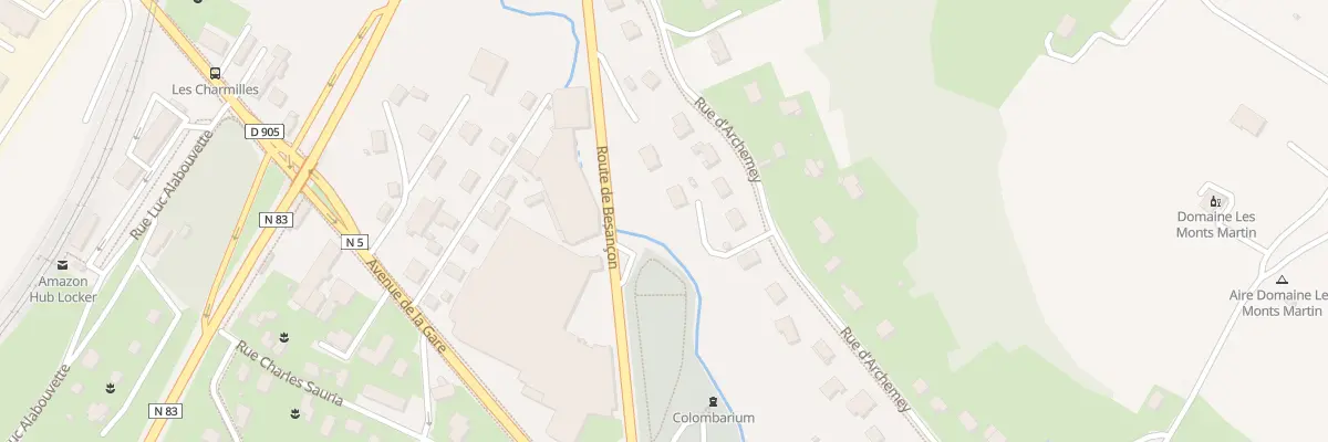 Plan du 39 Rue d’Archemey à Poligny