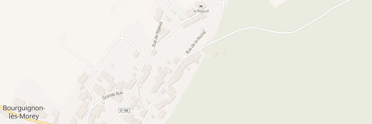 Plan du 24 Rue de la Roche à Bourguignon-lès-Morey
