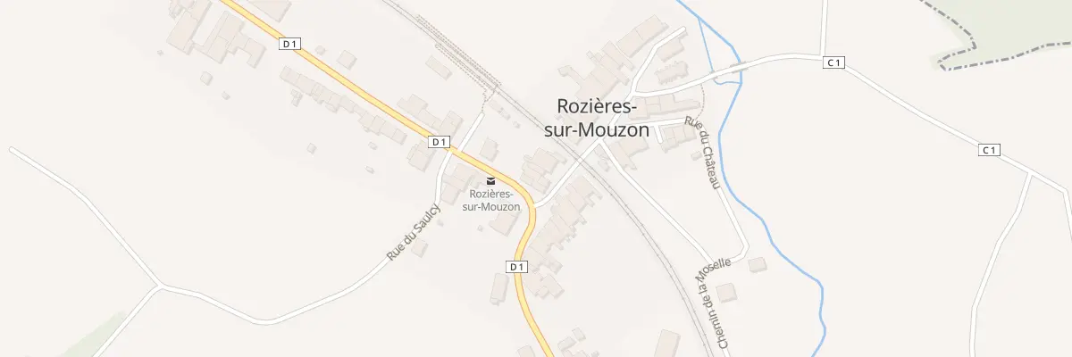 Plan du 24 Av du Gen Leclerc à Rozières-sur-Mouzon