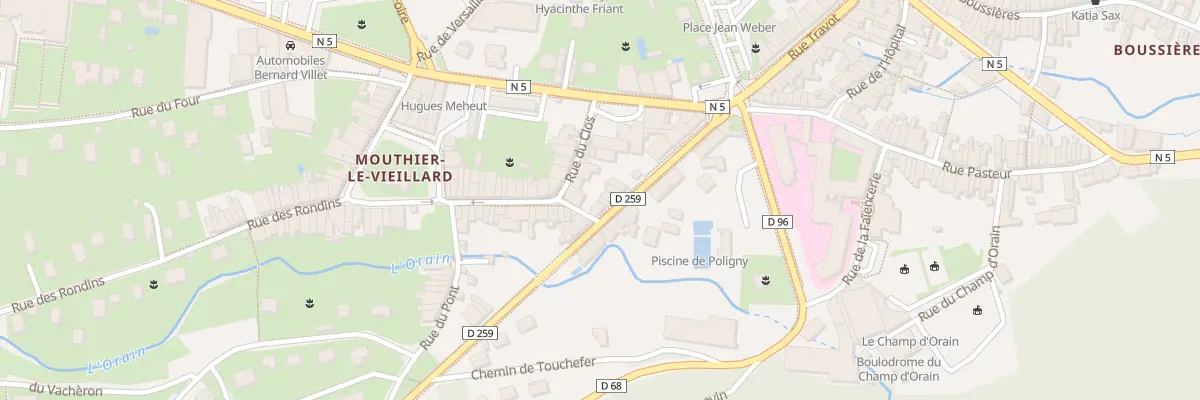 Plan du 22 Rue de Verdun à Poligny