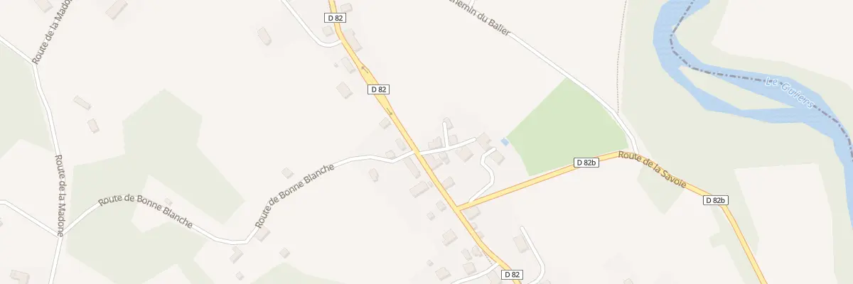 Plan du 11 Imp de la Forge à Saint-Albin-de-Vaulserre