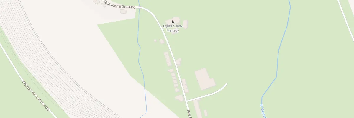 Plan du 25 Rue Pierre Semard à Dommary-Baroncourt