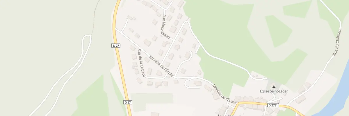 Plan du 4 Rue du Troz à Jeurre