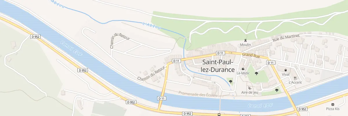 Plan du 3 Gr Grand Rue à Saint-Paul-lès-Durance