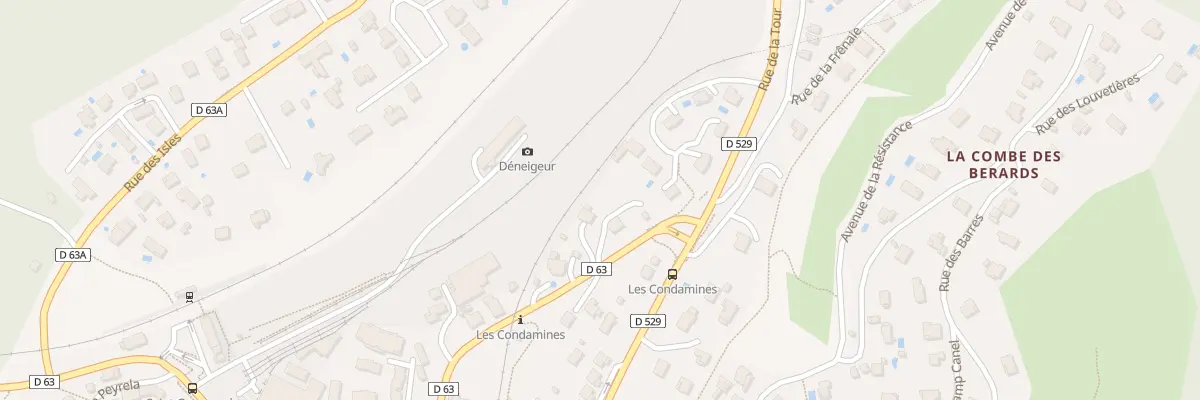 Plan du 581 Rue de la Gare à Saint-Georges-de-Commiers