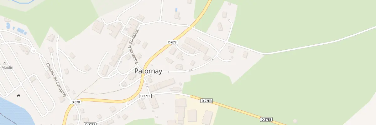 Plan du 5 Che du Tram à Patornay