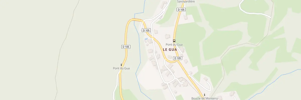 Plan du 52 Che du Gua à Proveysieux