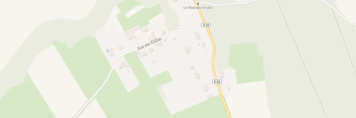 Plan du 3 Rue des Enclos à Chamblay